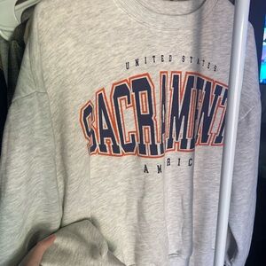 White Crewneck Pull&Bear